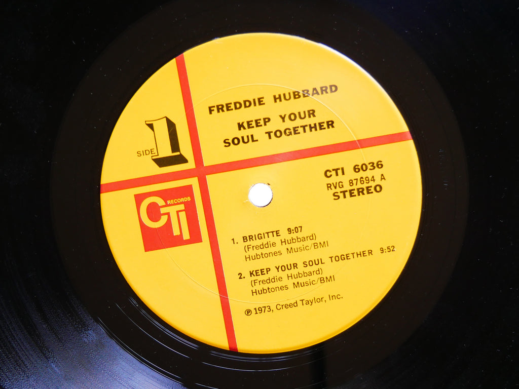 FREDDIE HUBBARD Keep Your Soul Together LP CTI 6036 US 1973 JAZZ George Cables