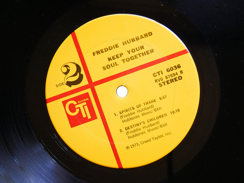 FREDDIE HUBBARD Keep Your Soul Together LP CTI 6036 US 1973 JAZZ George Cables