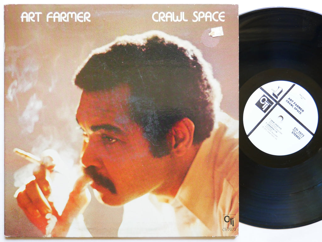 ART FARMER Crawl Space LP CTI RECORDS CTI 7073 US 1977 RVG PROMO Jeremy Steig