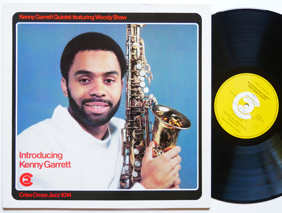 KENNY GARRETT Quintet WOODY SHAW Introducing LP CRISS CROSS JAZZ 1014 NL 1985