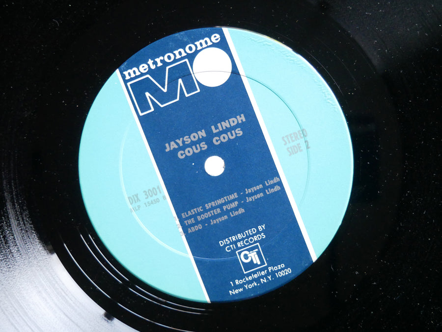 JAYSON LINDH Cous Cous LP METRONOME DIX 3001 US 1973 RVG Jazz Funk