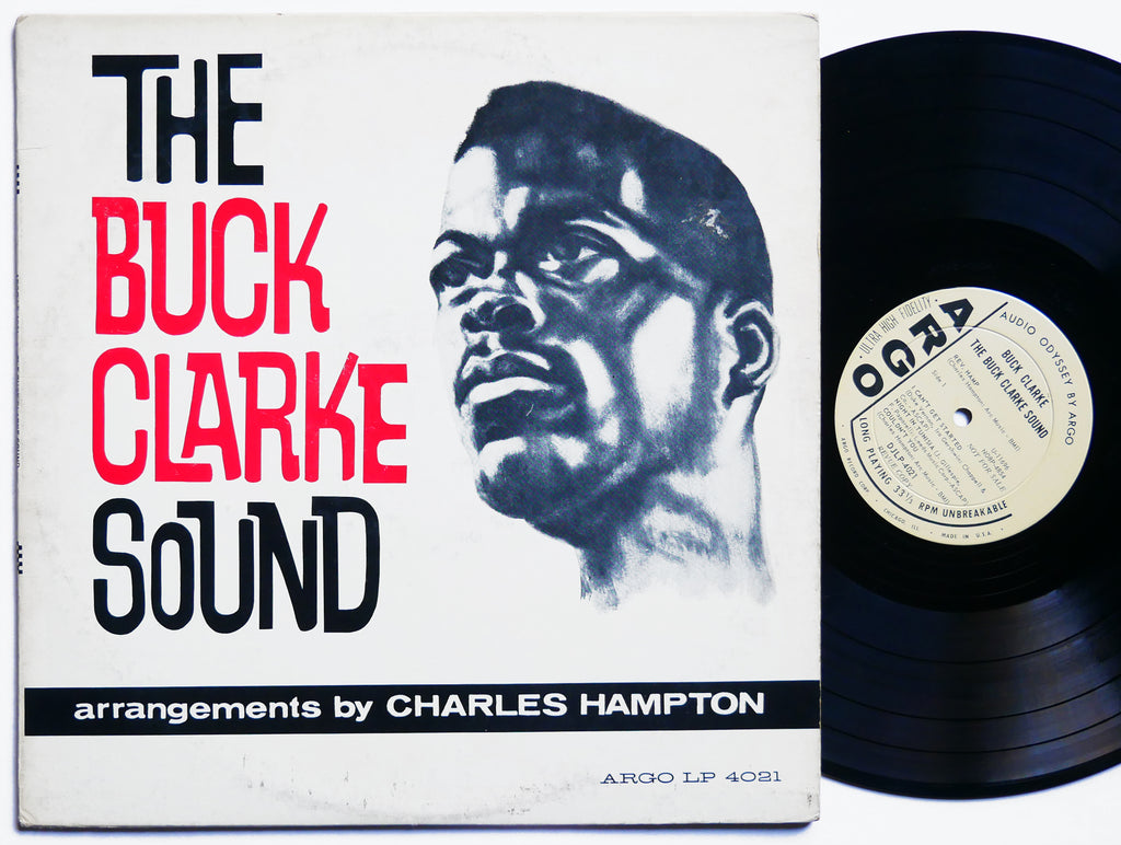 BUCK CLARKE Sound LP ARGO LP 4021 US 1963 DG MONO PROMO JAZZ Billy Hart