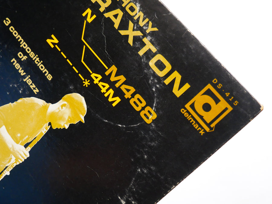ANTHONY BRAXTON 3 Compositions Of New Jazz LP DELMARK RECORDS DS-415 US 1968