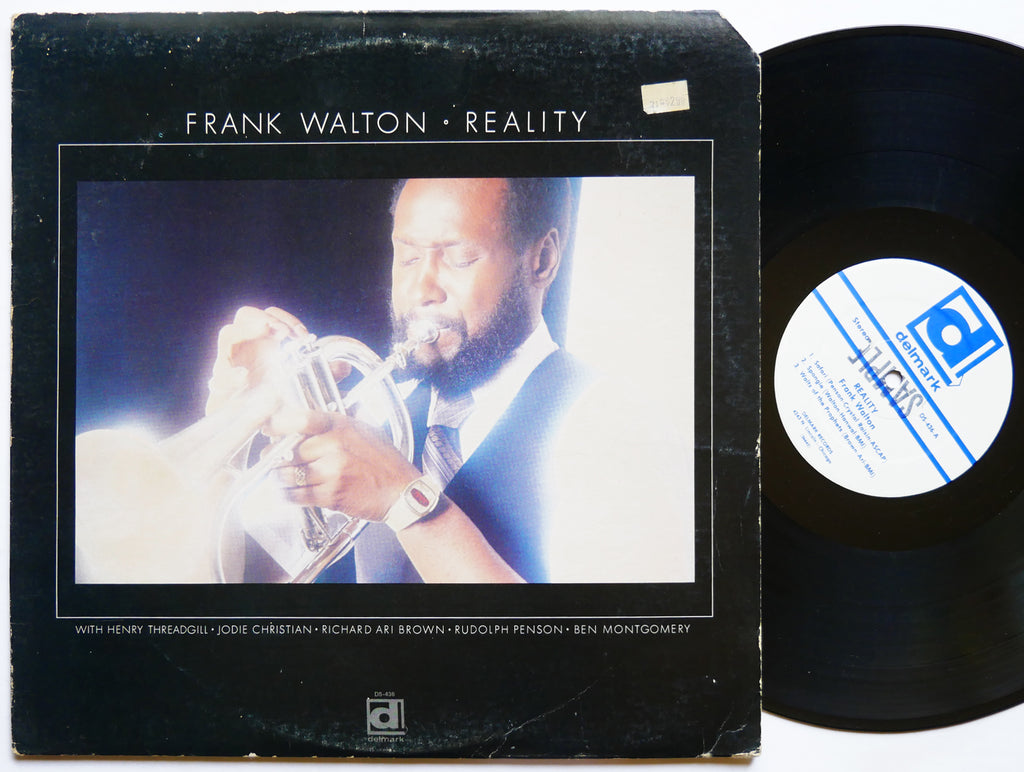 FRANK WALTON Reality LP DELMARK RECORDS DS-436 Orig US 1978 Jazz Funk