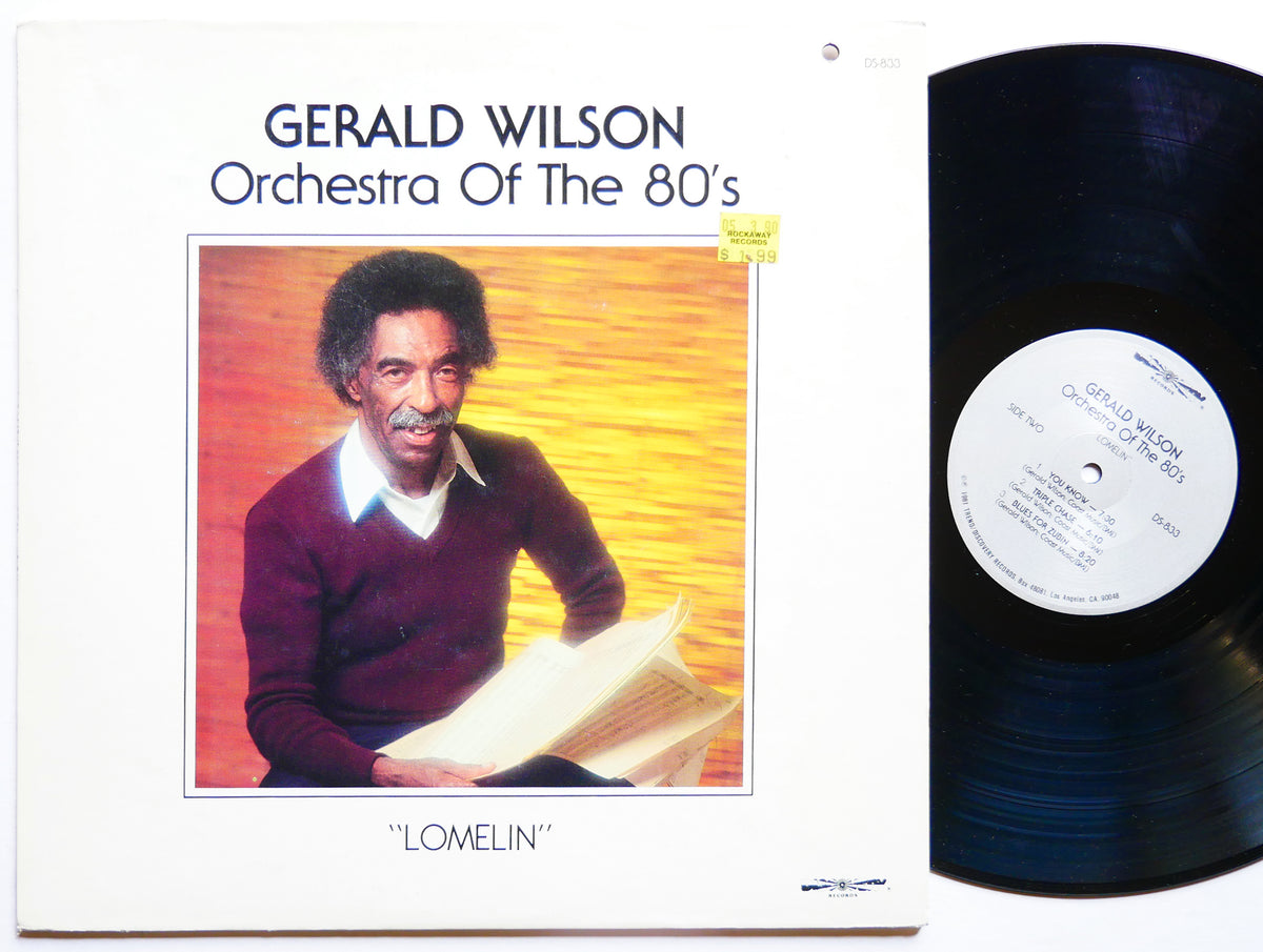 GERALD WILSON Lomelin LP DISCOVERY DS-833 US 1981 Harold Land Buddy Collette