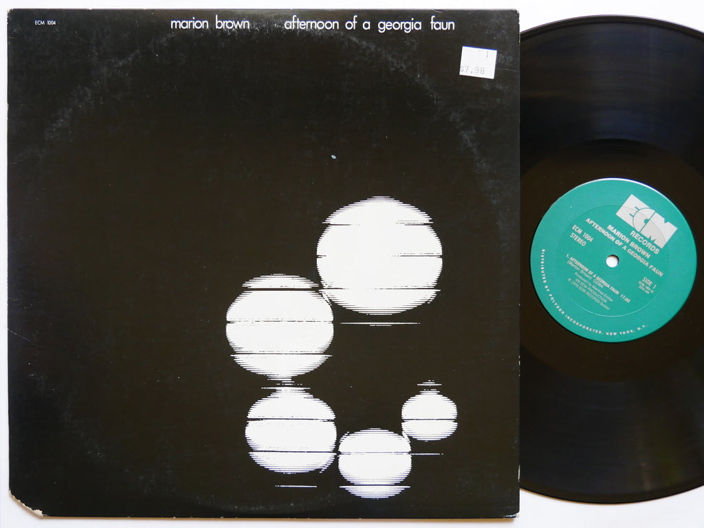 MARION BROWN Afternoon Of A Georgia Faun LP ECM RECORDS ECM 1004 Bennie Maupin