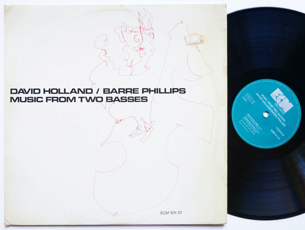 DAVID HOLLAND BARRE PHILLIPS Music From Two Basses LP ECM 1011 ST Germany 1971