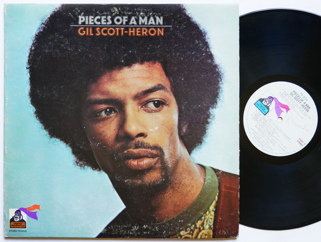 GIL SCOTT-HERON Pieces Of A Man LP FLYING DUTCHMAN FD 10143 US '71 Pretty Purdie