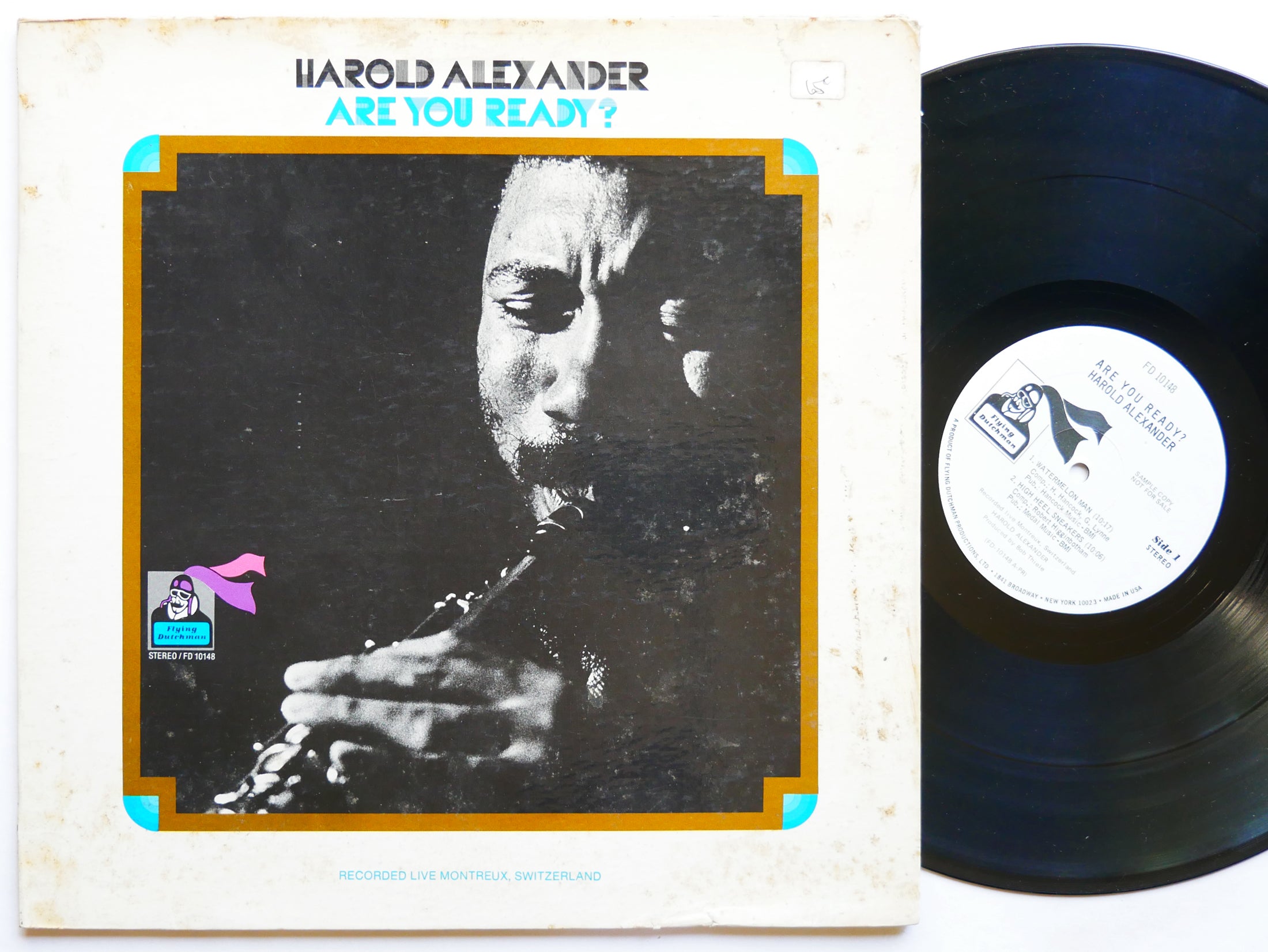 HAROLD ALEXANDER Are You Ready? LP FLYING DUTCHMAN FD 10148 US 1972 Neal Creque