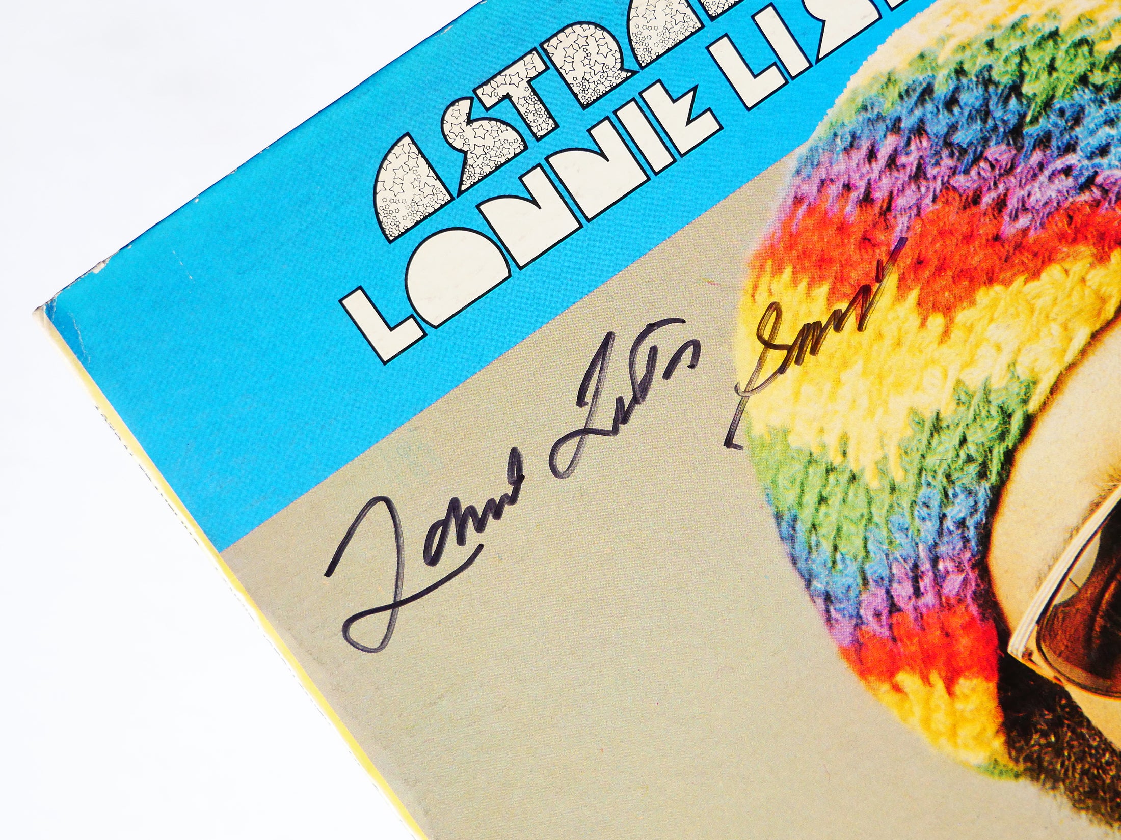 Signed by LONNIE LISTON SMITH Astral Traveling LP FLYING DUTCHMAN FD 10163 CLEAN