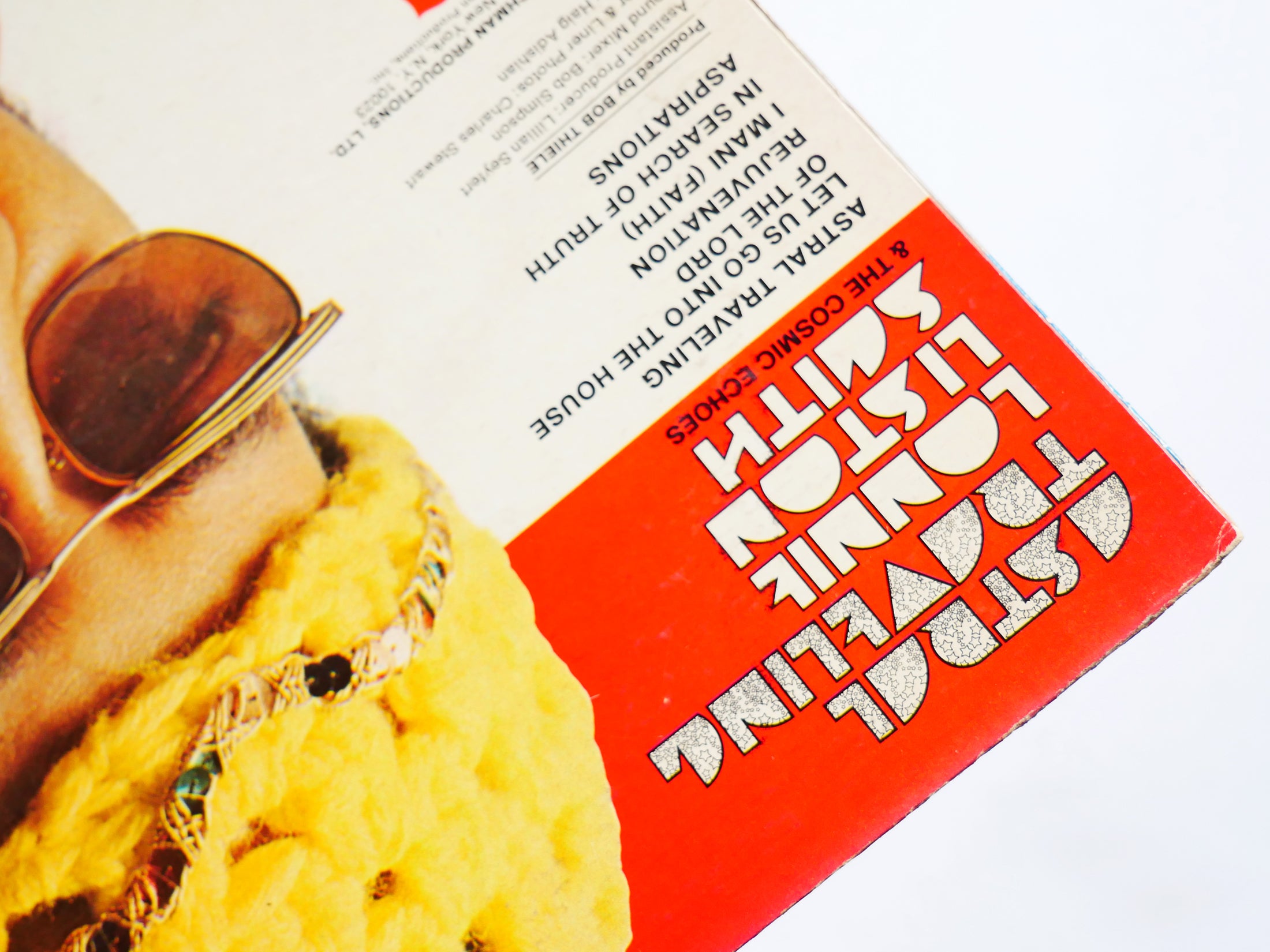 Signed by LONNIE LISTON SMITH Astral Traveling LP FLYING DUTCHMAN FD 10163 CLEAN