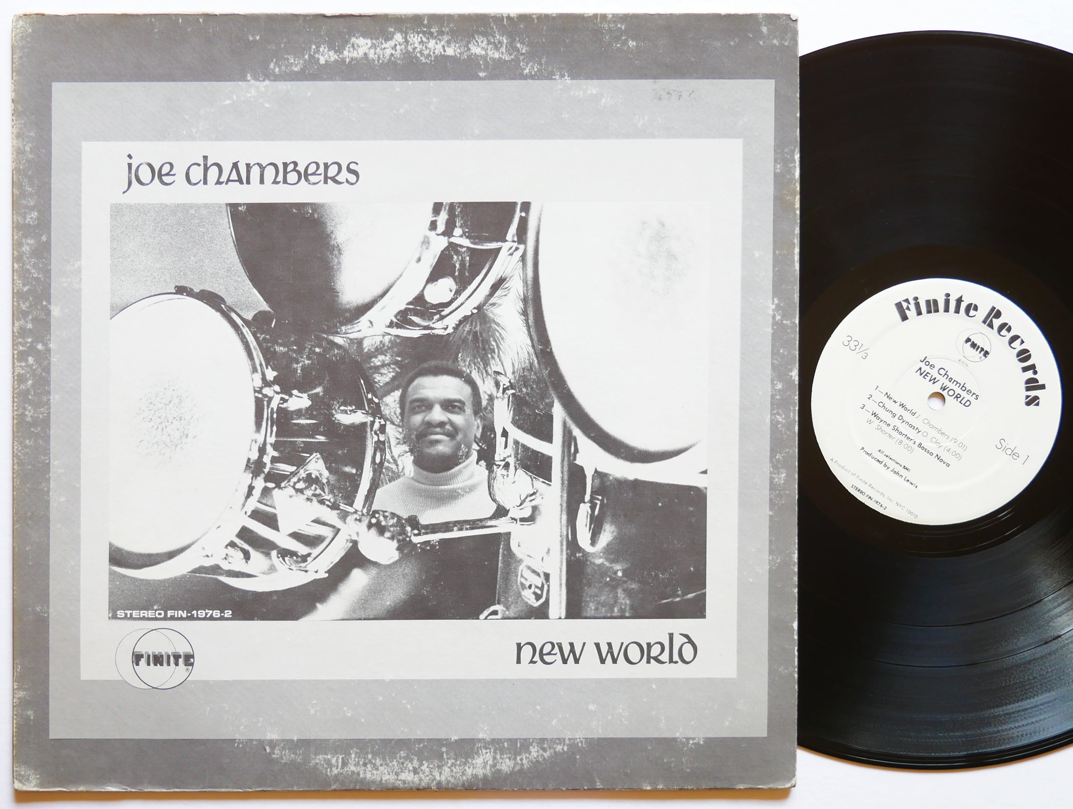 JOE CHAMBERS New World LP FINITE FIN-1976-2 US 1976 Dick Meza Herb Bushler VG+