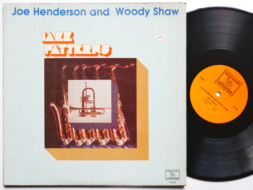 JOE HENDERSON WOODY SHAW Jazz Patterns LP EVEREST RECORDS US 1982 Lenny White