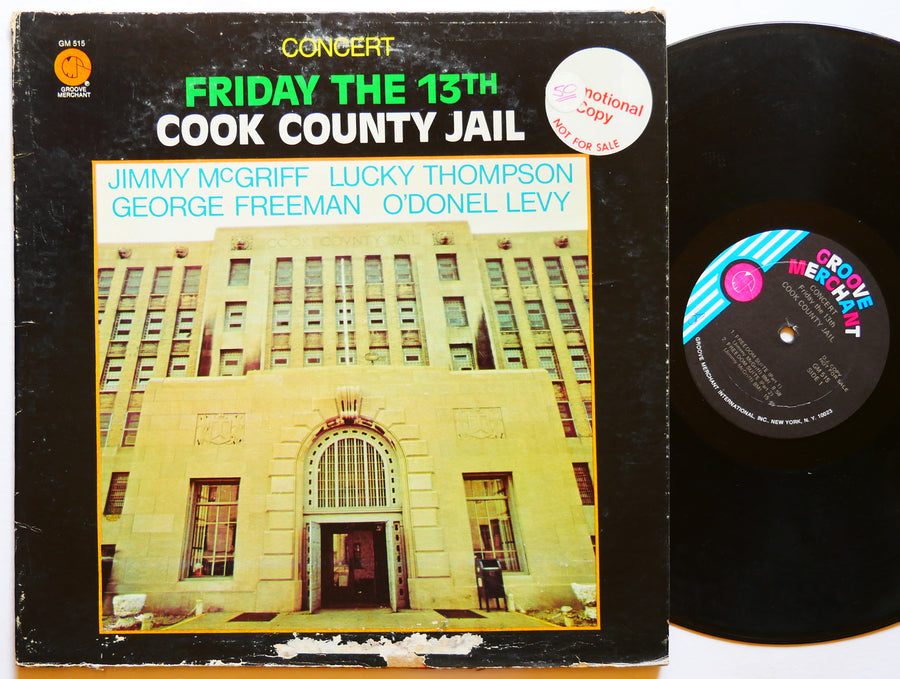 JIMMY MCGRIFF Cook County Jail LP GROOVE MERCHANT GM 515 US 1973 O'Donel Levy