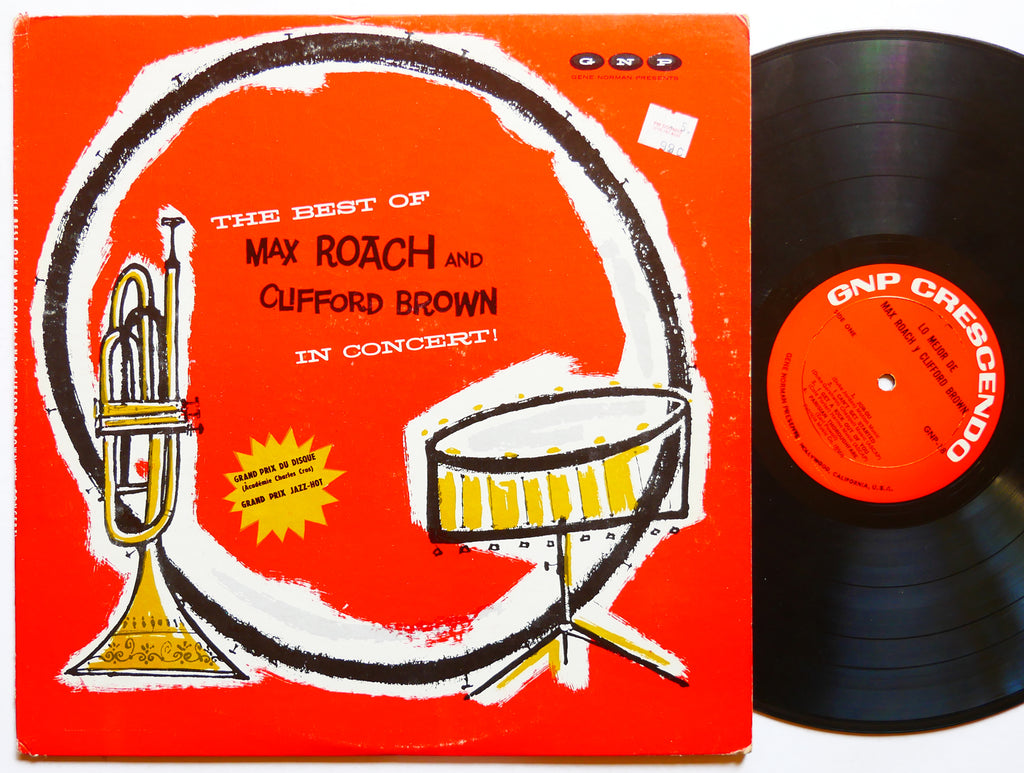 MAX ROACH CLIFFORD BROWN The Best Of In Concert LP GNP CRESCENDO GNP-S18 US 1973