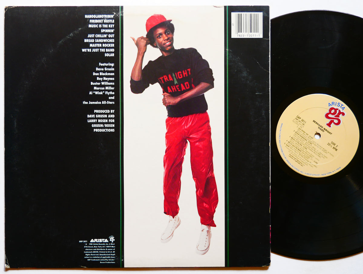 BERNARD WRIGHT 'Nard LP ARISTA GRP GRP 5011 US 1981 Don Blackman Marcus Miller