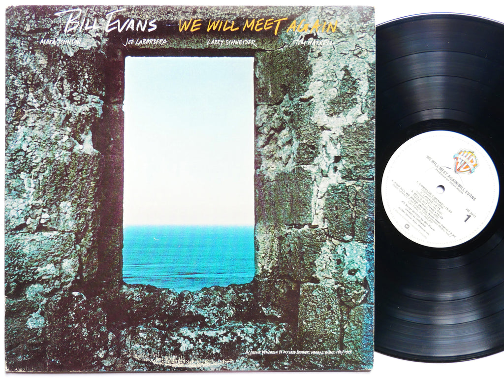 BILL EVANS We Will Meet Again LP WARNER BROS RECORDS HS 3411 US 1980 Tom Harrell
