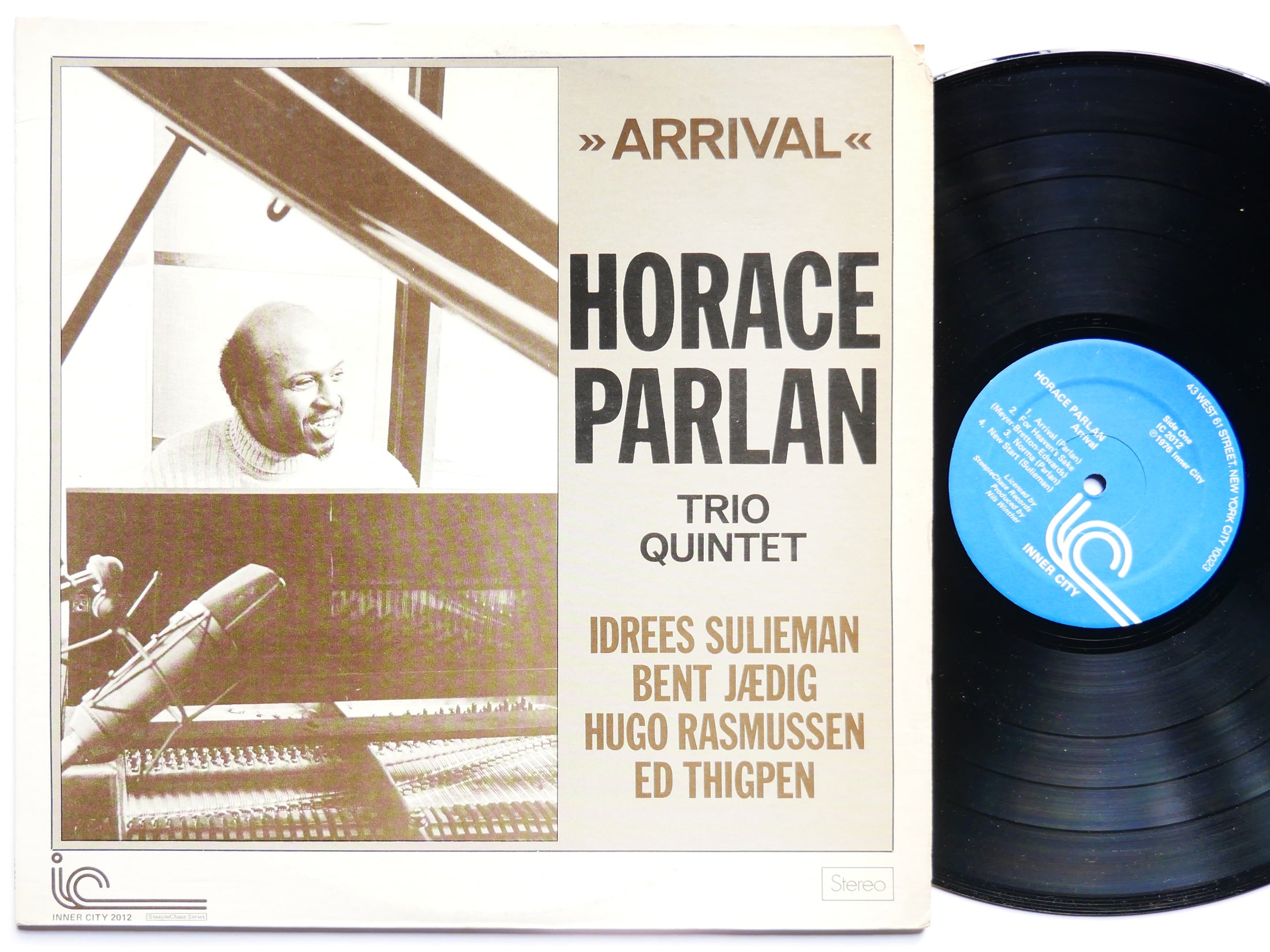 HORACE PARLAN Arrival LP INNER CITY RECORDS IC 2012 US '76 Ed Thigpen Bent Jædig
