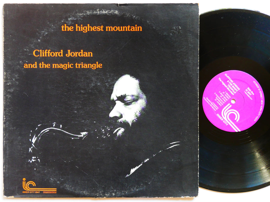 CLIFFORD JORDAN The Highest Mountain LP INNER CITY IC 2047 US 1976 Cedar Walton