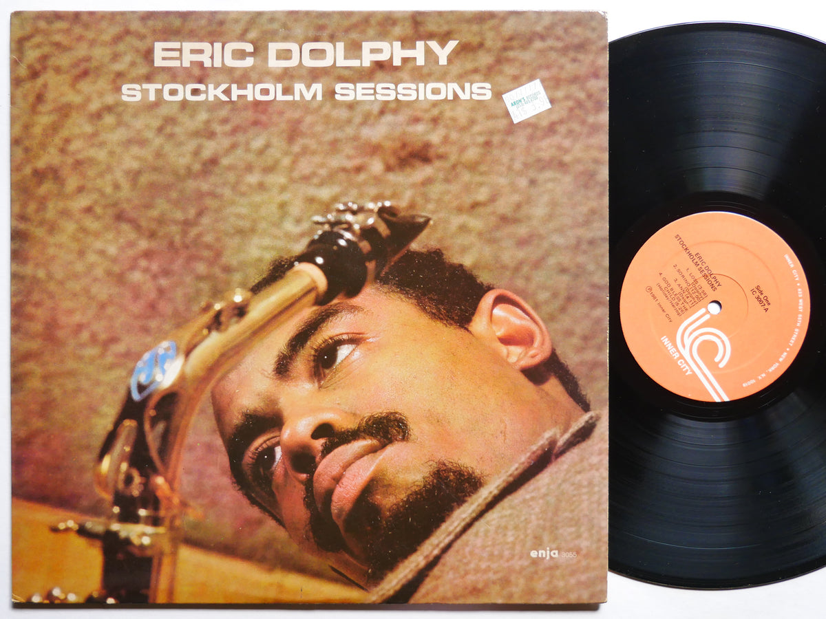 ERIC DOLPHY Stockholm Sessions LP ENJA INNER CITY RECORDS IC 3007 US 1981 JAZZ