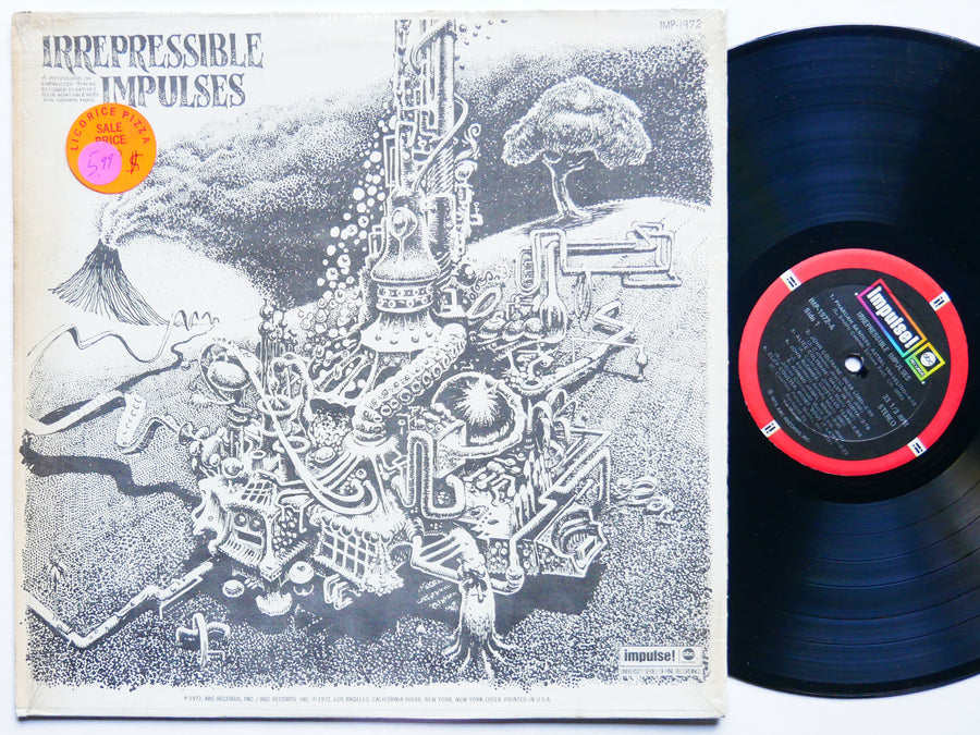 PHAROAH SANDERS JOHN COLTRANE Irrepressible Impulses LP IMPULSE! IMP-1972 VG+