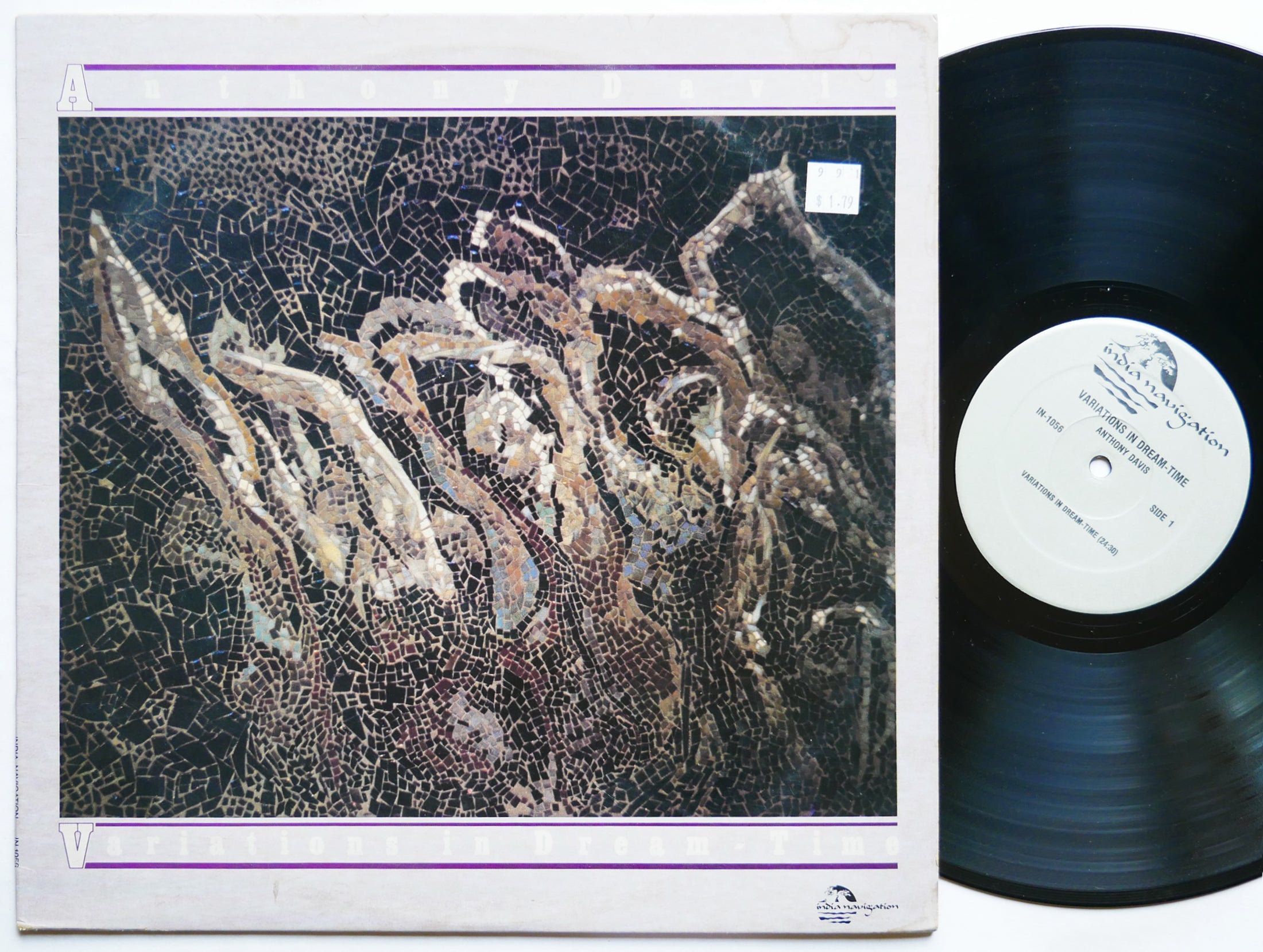 ANTHONY DAVIS Variations In Dream-Time LP INDIA NAVIGATION IN 1056 US 1983 JAZZ