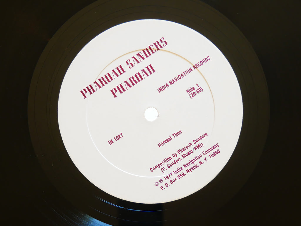 PHAROAH SANDERS Pharoah INDIA NAVIGATION IN 1027 US 1977 Spiritual Jazz