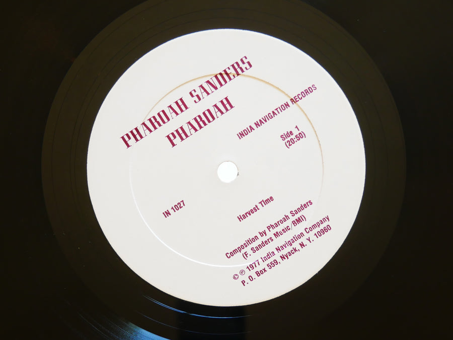 PHAROAH SANDERS Pharoah INDIA NAVIGATION IN 1027 US 1977 Spiritual Jazz