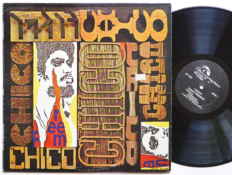 CHICO FREEMAN Chico LP INDIA NAVIGATION IN 1031 US 1977 JAZZ Cecil McBee VG+