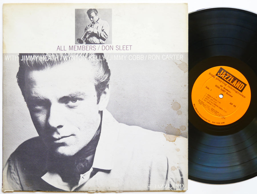 DON SLEET JIMMY HEATH WYNTON KELLY All Members LP JAZZLAND JLP 45 US '61 DG MONO