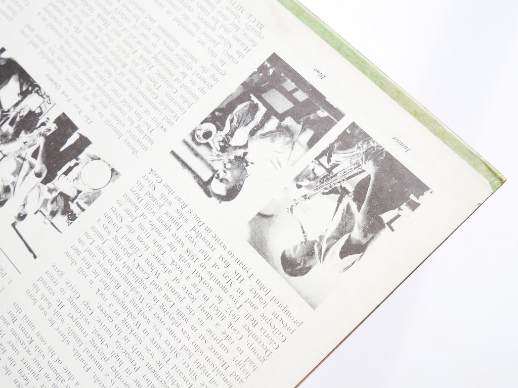 JUNIOR COOK BLUE MITCHELL Junior's Cookin' LP JAZZLAND JLP958 US 1966 Roy Brooks