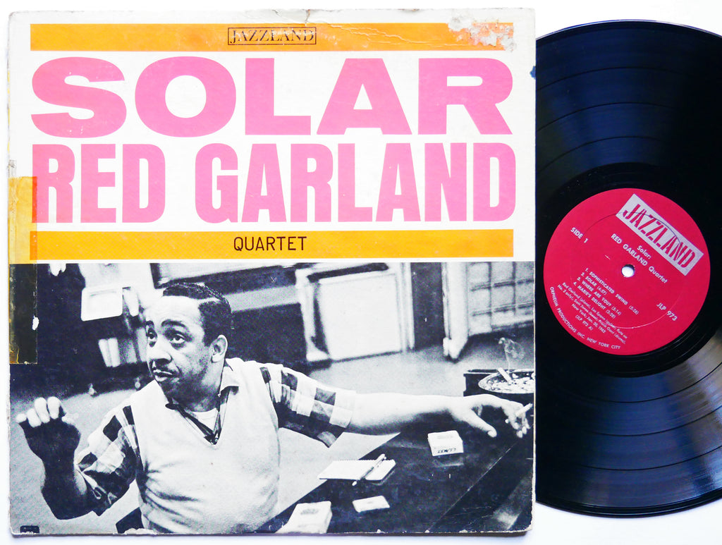 RED GARLAND Solar LP JAZZLAND JLP 973 MONO Sam Jones Les Spann