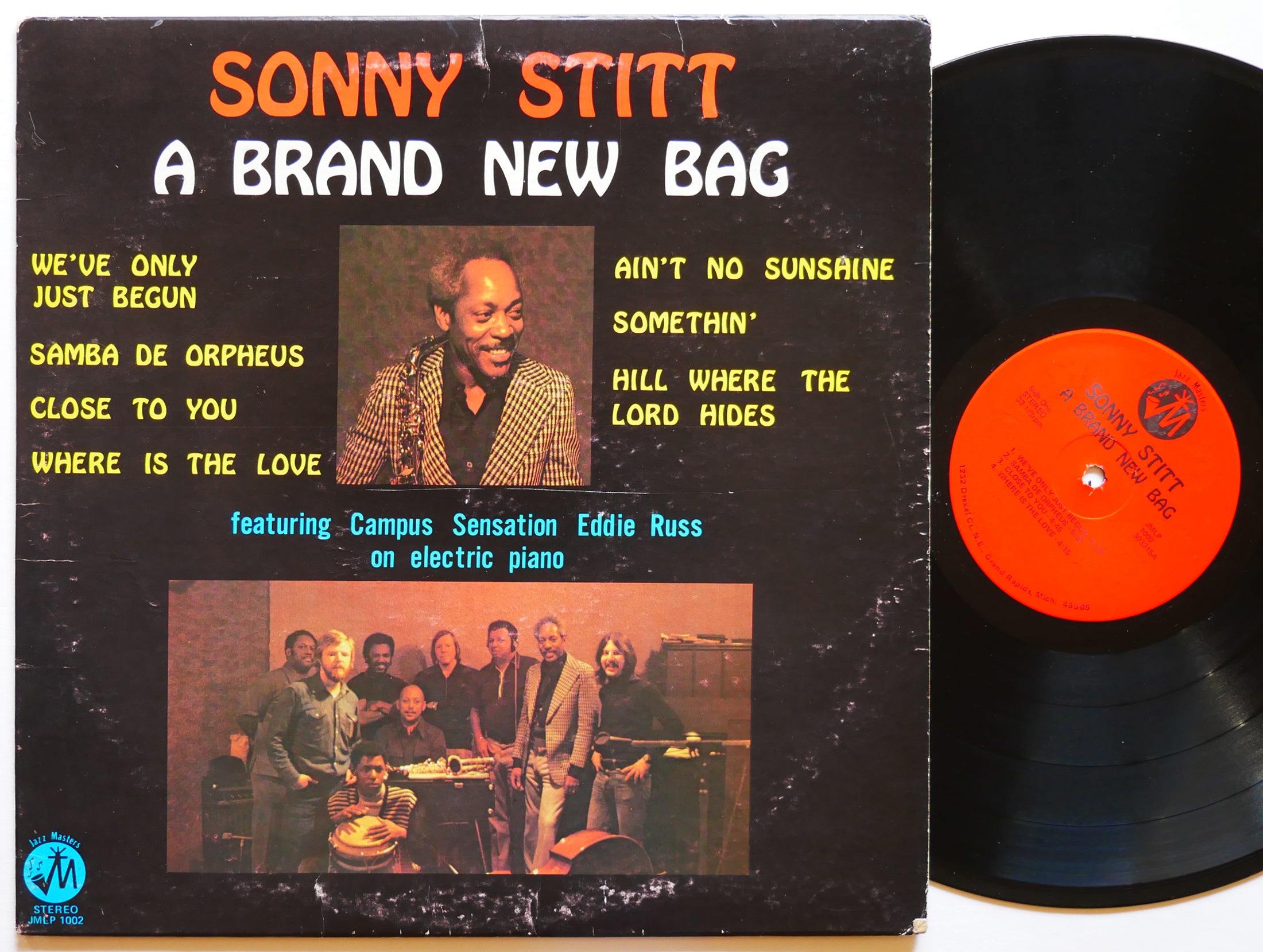 SONNY STITT A Brand New Bag LP JAZZ MASTERS JMLP 1002 JAZZ FUNK Eddie Russ