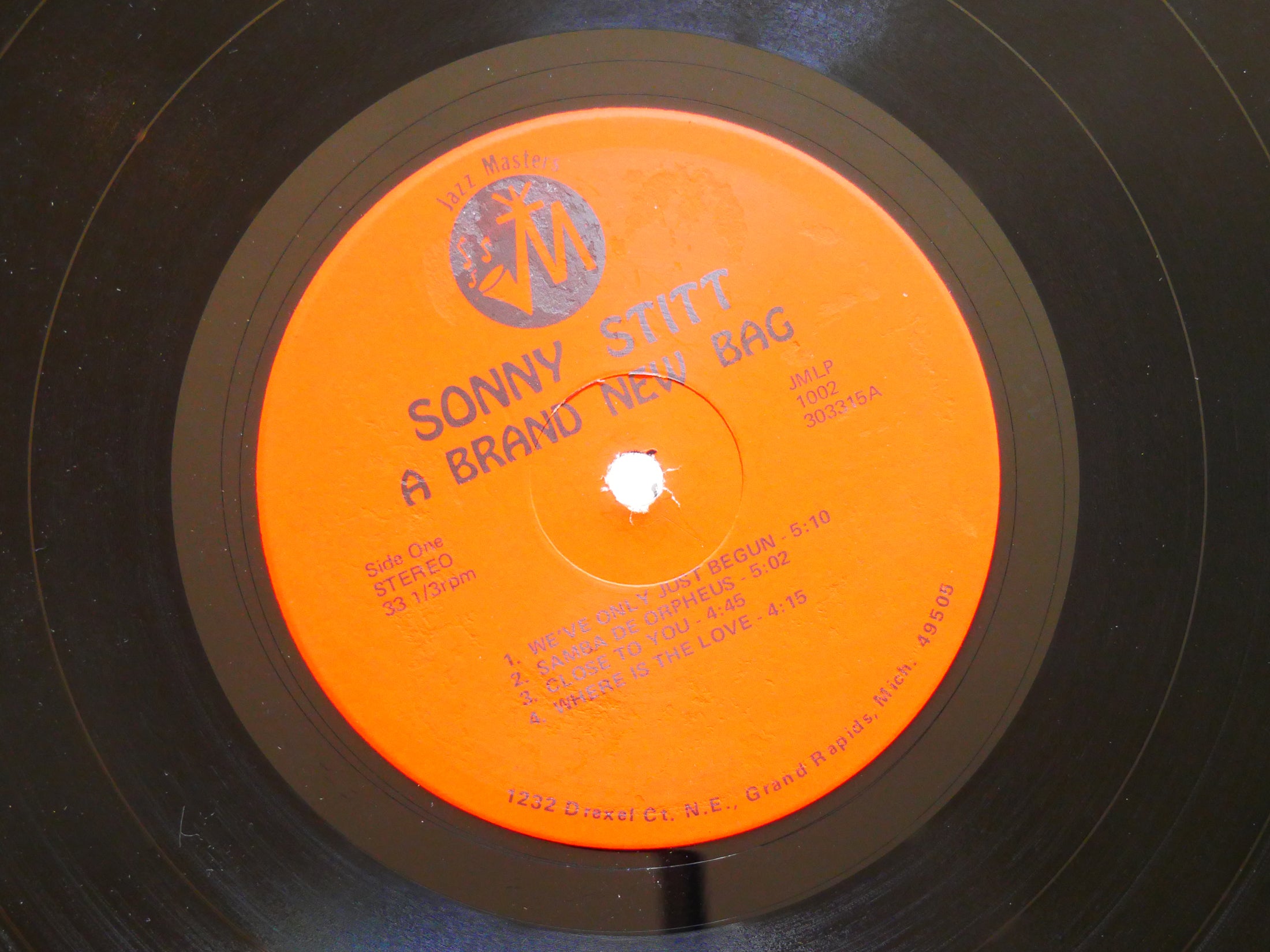 SONNY STITT A Brand New Bag LP JAZZ MASTERS JMLP 1002 JAZZ FUNK Eddie Russ