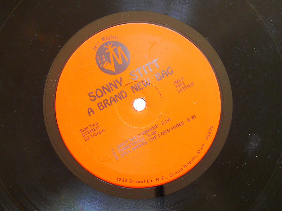 SONNY STITT A Brand New Bag LP JAZZ MASTERS JMLP 1002 JAZZ FUNK Eddie Russ