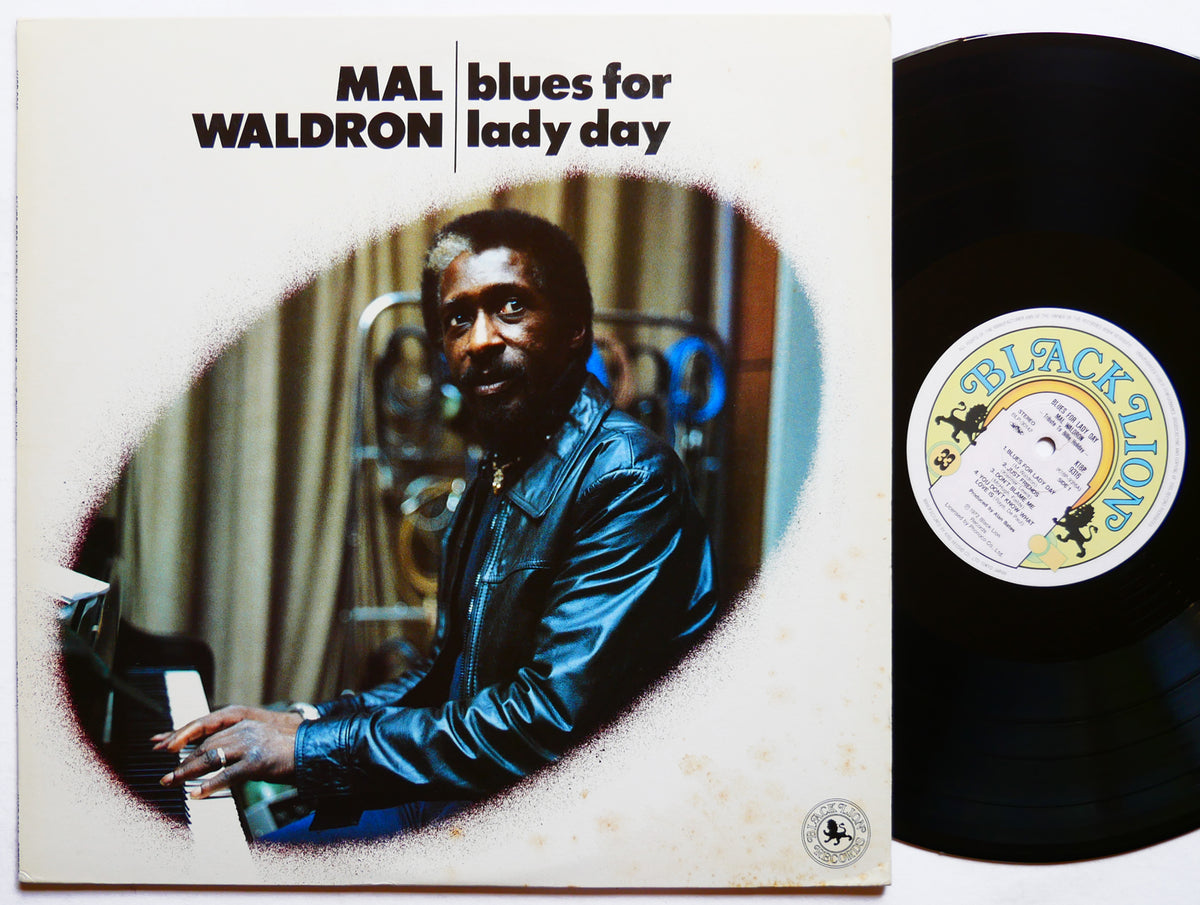MAL WALDRON Blues For Lady Day LP BLACK LION RECORDS K18P-9316 JAPAN 1984