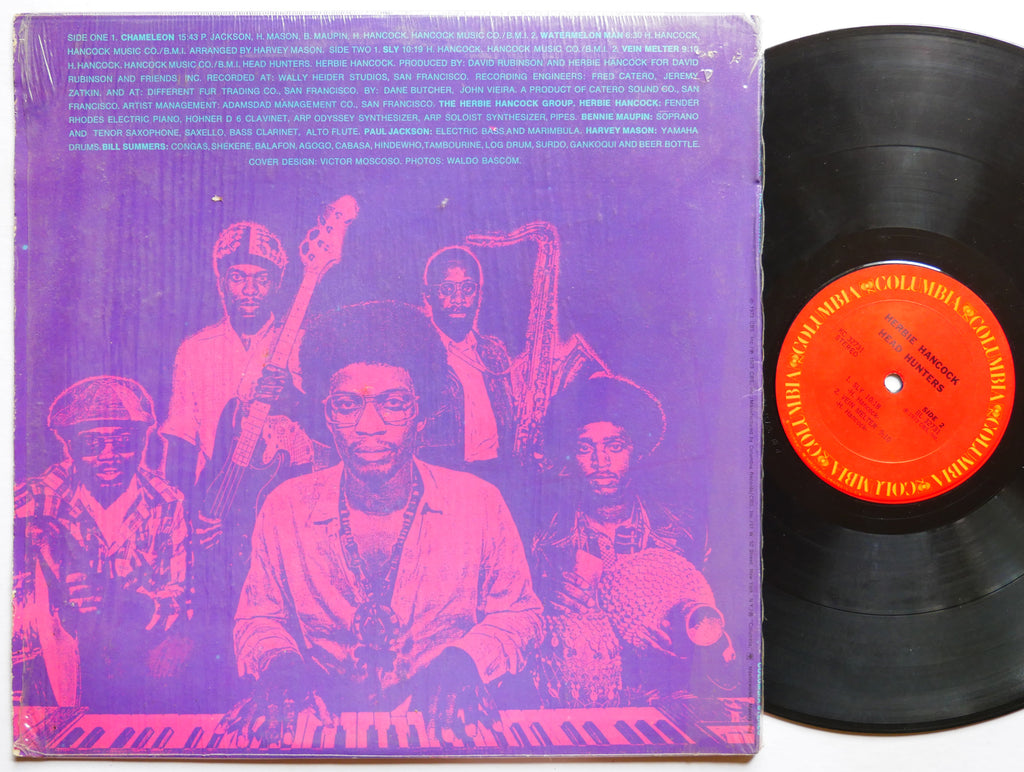 HERBIE HANCOCK Head Hunters LP COLUMBIA KC 32731 US 1973 Bennie Maupin Jazz Funk