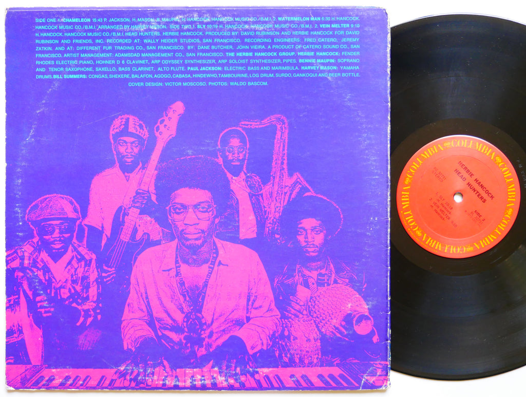 HERBIE HANCOCK Head Hunters LP COLUMBIA KC 32731 US 1973 Jazz Funk Bennie Maupin