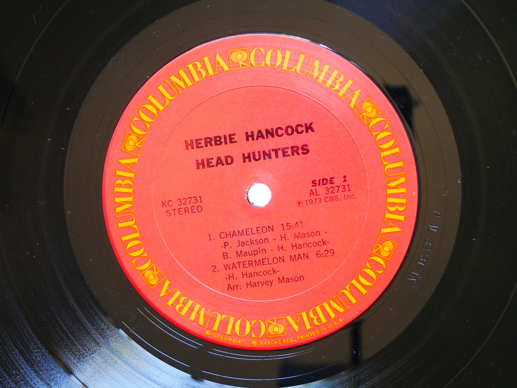 HERBIE HANCOCK Head Hunters LP COLUMBIA KC 32731 US 1973 Jazz Funk Bennie Maupin