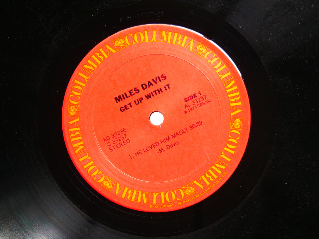 MILES DAVIS Get Up With It 2 x LP COLUMBIA KG 33236 US 1974 Herbie Hancock Mtume