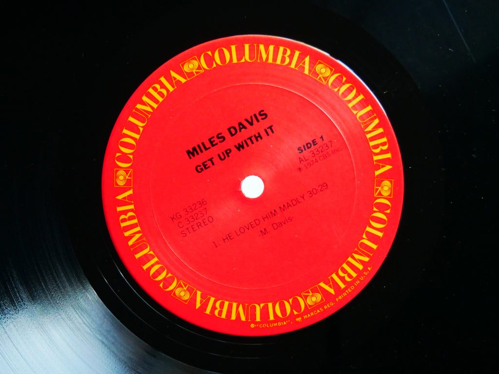 MILES DAVIS Get Up With It 2 x LP COLUMBIA KG 33236 US 1974 Herbie Hancock Mtume