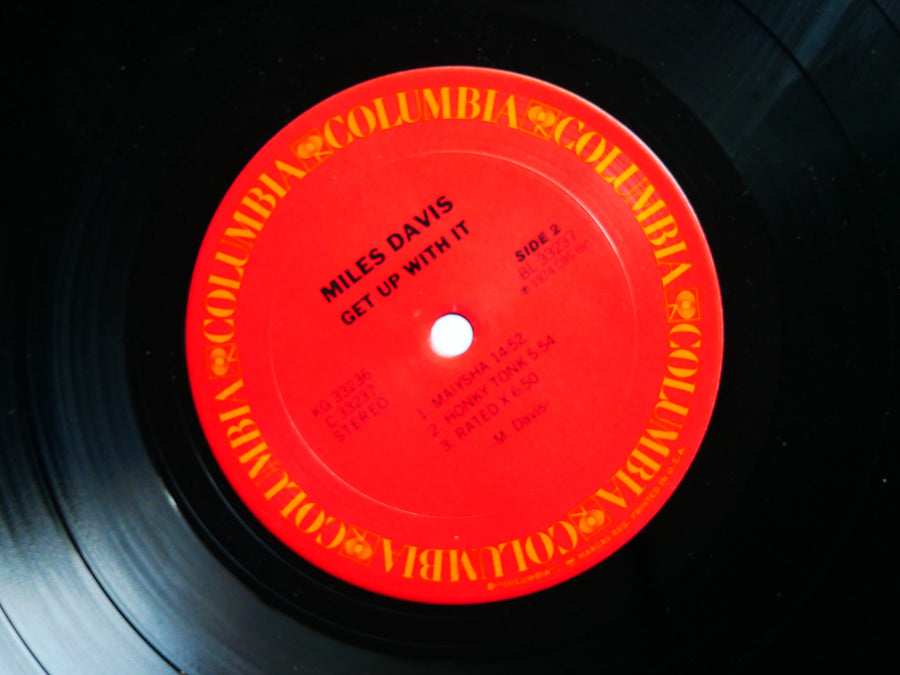 MILES DAVIS Get Up With It 2 x LP COLUMBIA KG 33236 US 1974 Herbie Hancock Mtume