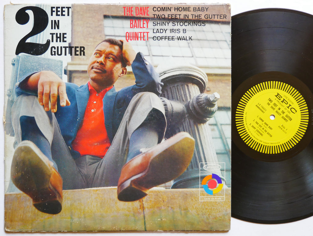DAVE BAILEY Quintet 2 Feet In The Gutter LP EPIC LA 16021 US 1962 DG MONO