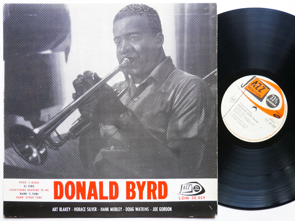 DONALD BYRD Sextet LP JAZZ SELECTION LDM 30.059 FR 1957 MONO FLAT Hank Mobley