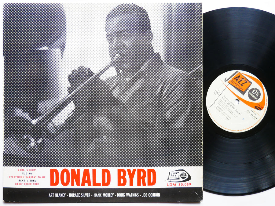 DONALD BYRD Sextet LP JAZZ SELECTION LDM 30.059 FR 1957 MONO FLAT Hank Mobley