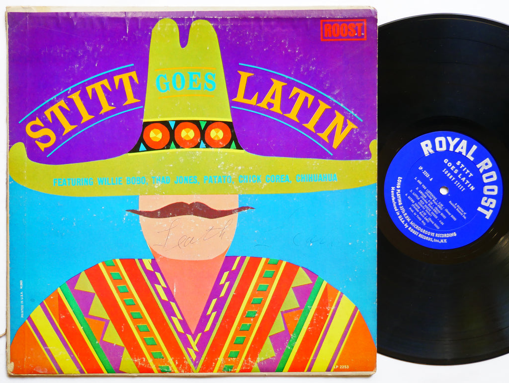 SONNY STITT Goes Latin ROOST LP 2253 US 1963 MONO Willie Bobo Chick Corea Patato