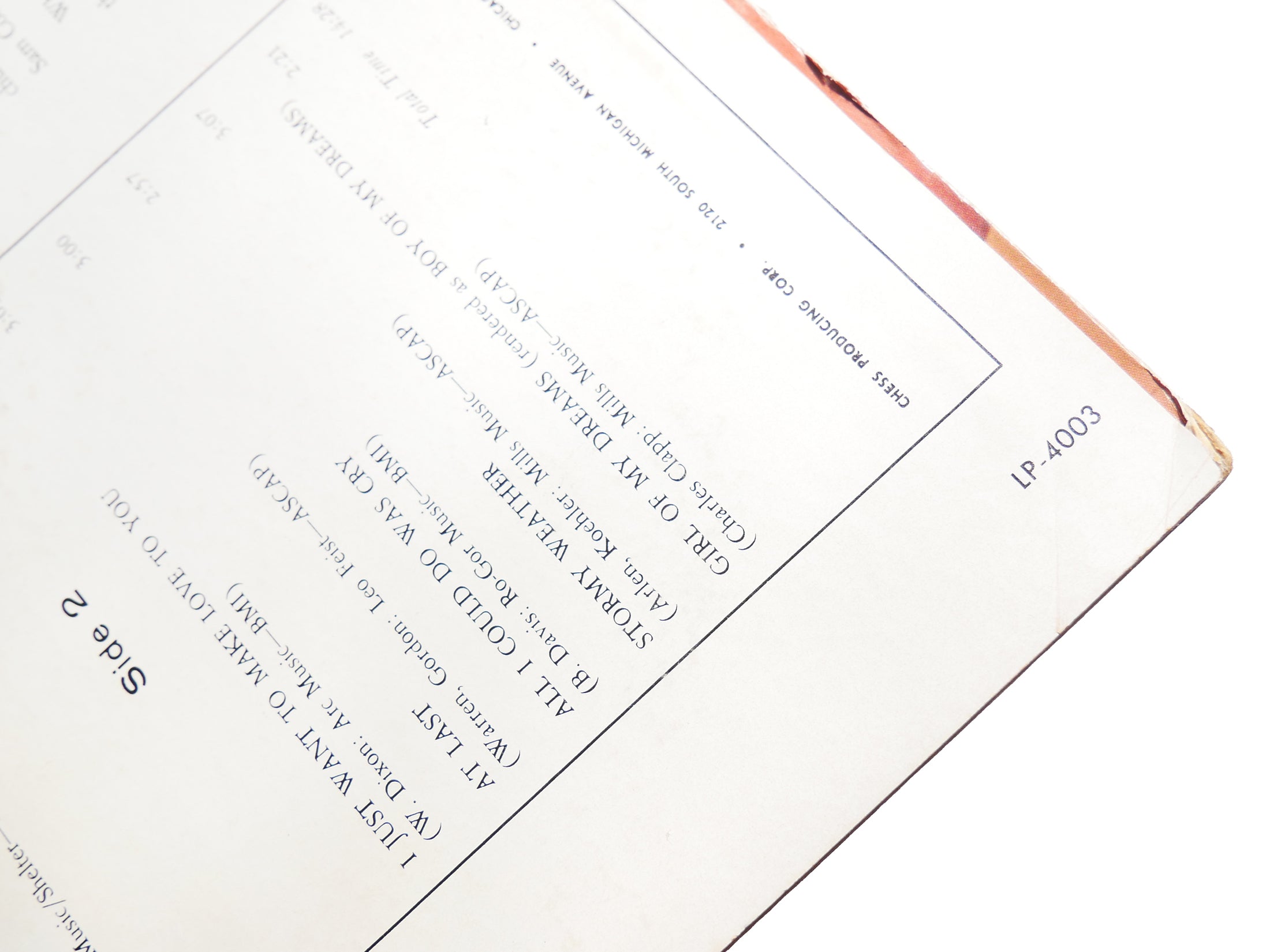 ETTA JAMES At Last! LP ARGO LP 4003 US 1960 MONO Funk Soul Blues