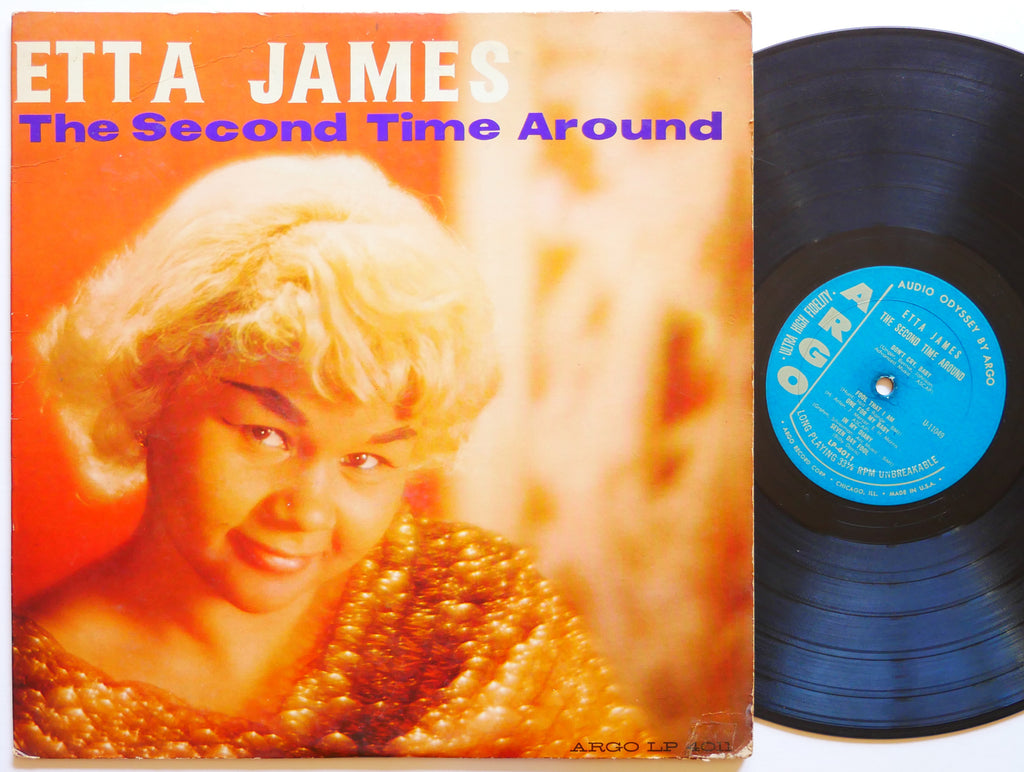 ETTA JAMES The Second Time Around LP ARGO LP-4011 US 1961 MONO Soul Blues
