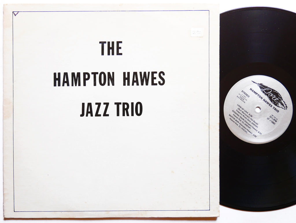 HAMPTON HAWES Jazz Trio LP DORÉ LP 0001 US 1981 Leroy Vinnegar Donald Bailey