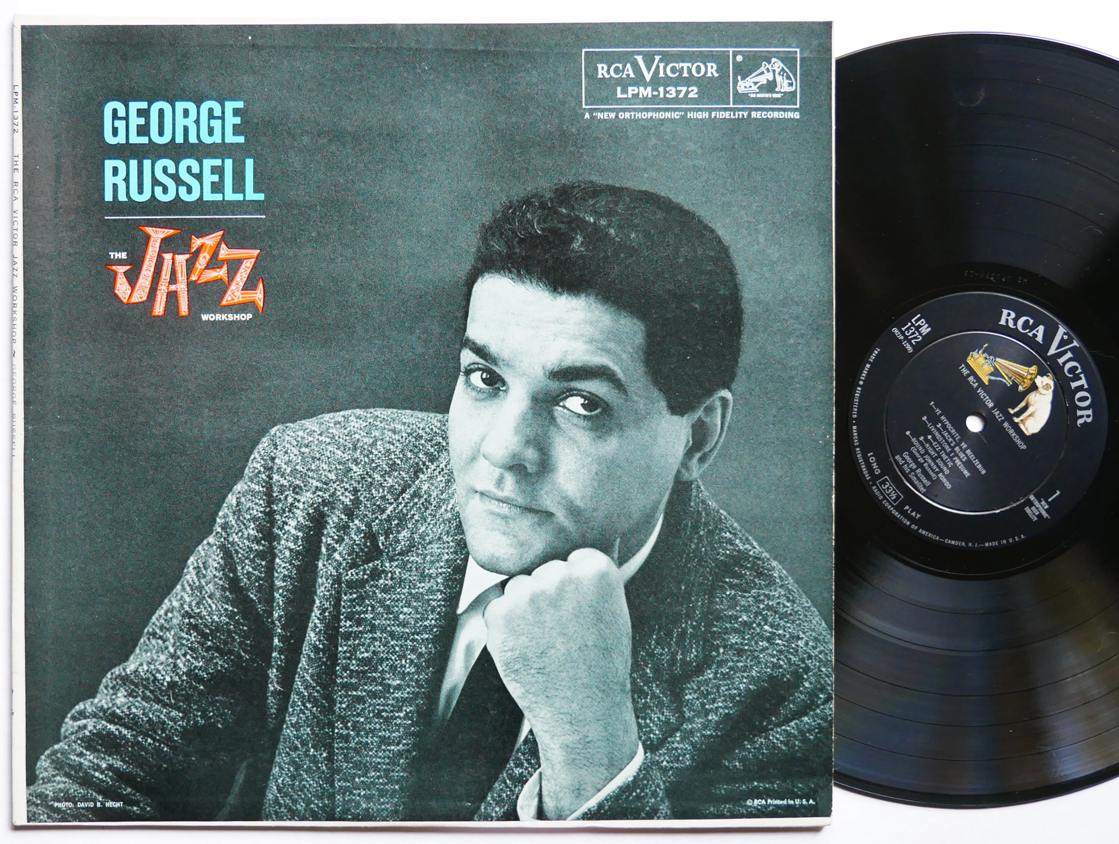 GEORGE RUSSELL BILL EVANS The Jazz Workshop LP RCA VICTOR LPM-1372 US 1957 MONO